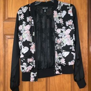 Black and pink jacket. Light weight size M